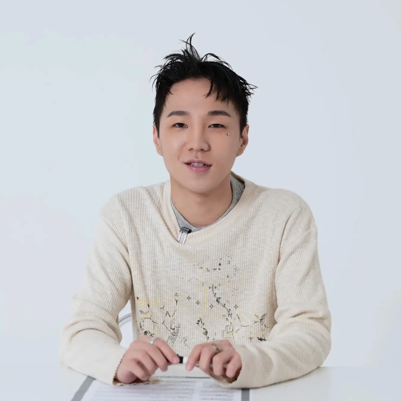 2021년 인터뷰 중인 비오