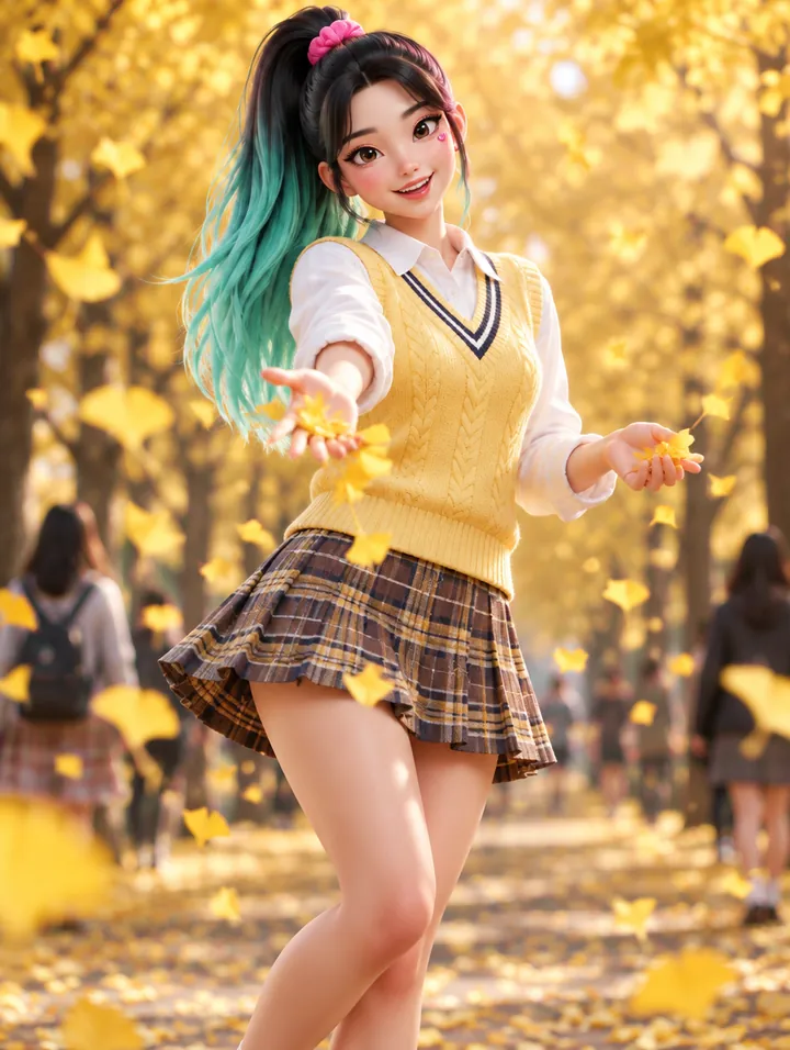 Daon Autumn · Ginkgo Path