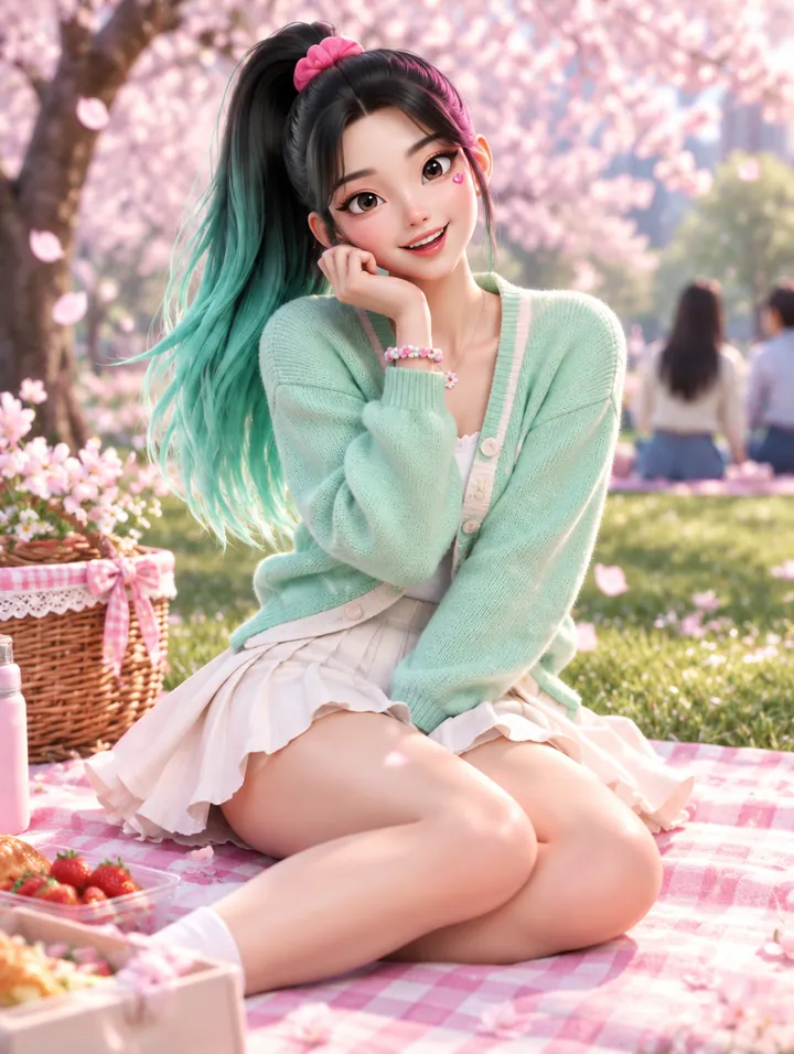 Daon Spring · Cherry blossom picnic