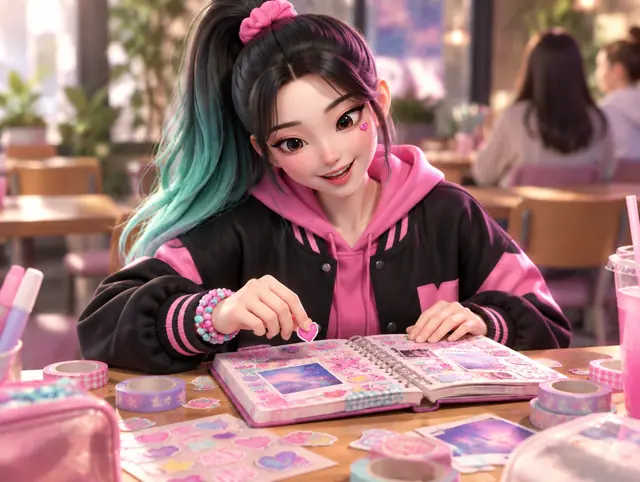 Daon Café · Diary Decorating