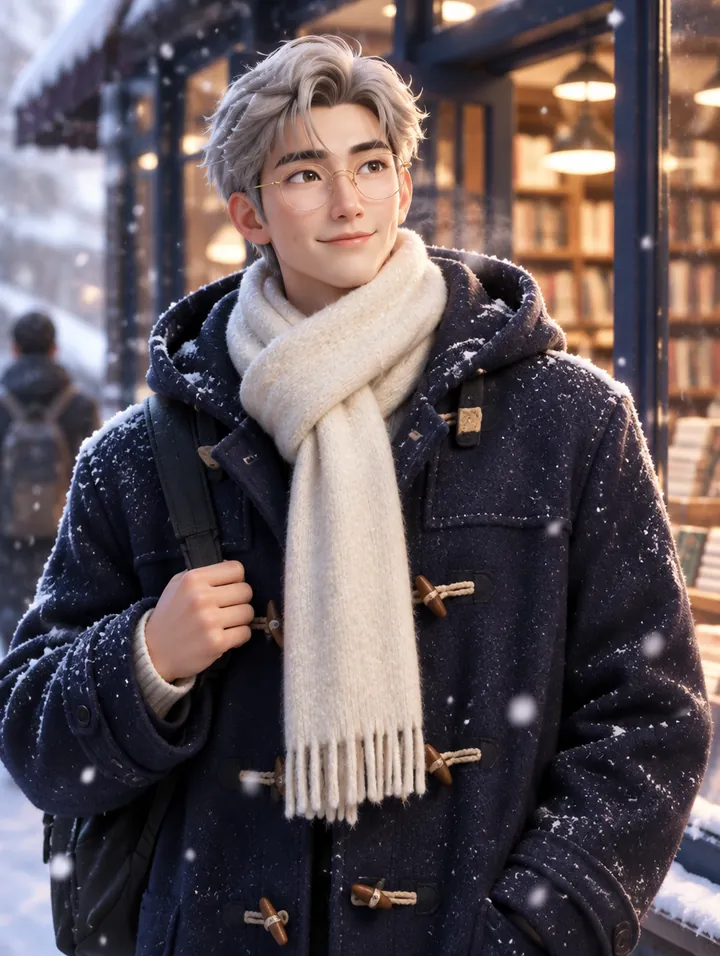 Doyun 冬・雪の書店