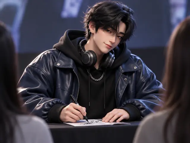 하람 팬사인회 · 무심한 하트