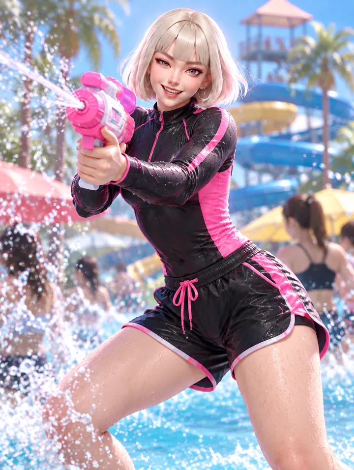Rin Summer · Water park day