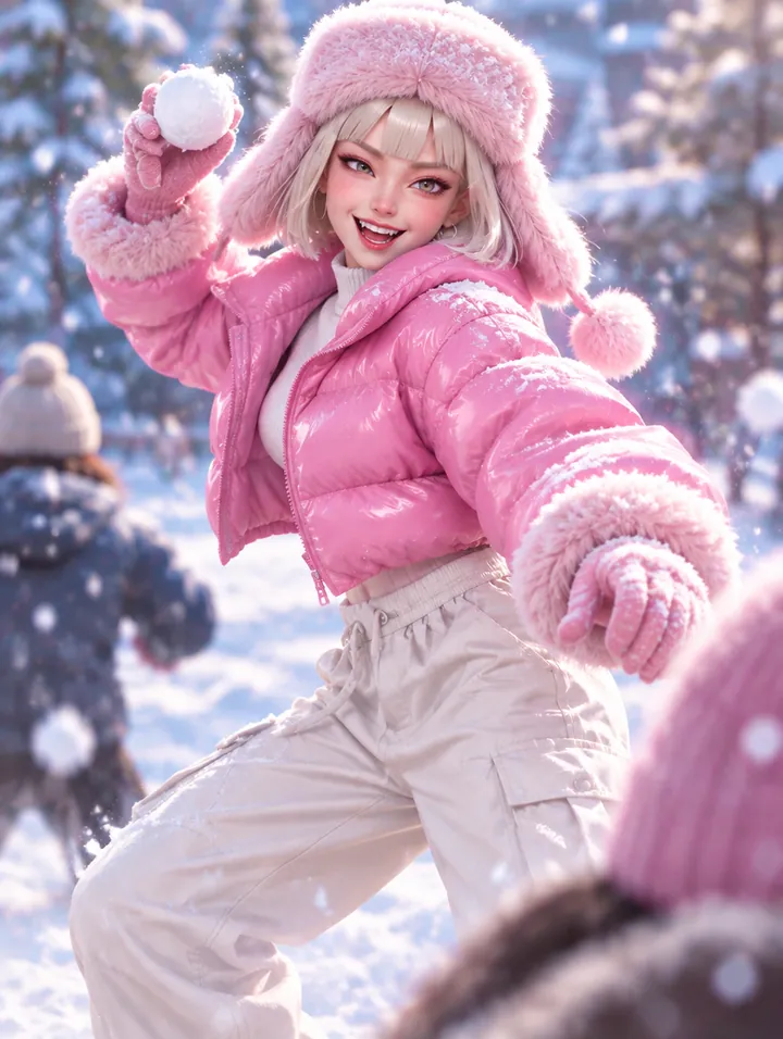 Rin Winter · Snowball Fight