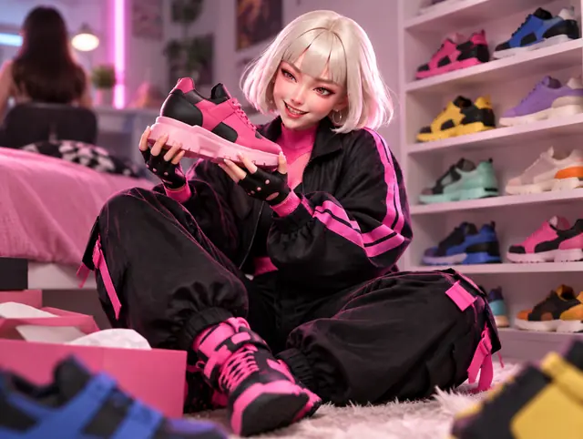 Rin Dorm · Sneaker room