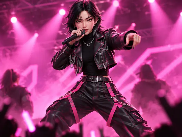 Seoa Escenario · Parte de rap de "BLOOM LOUD"