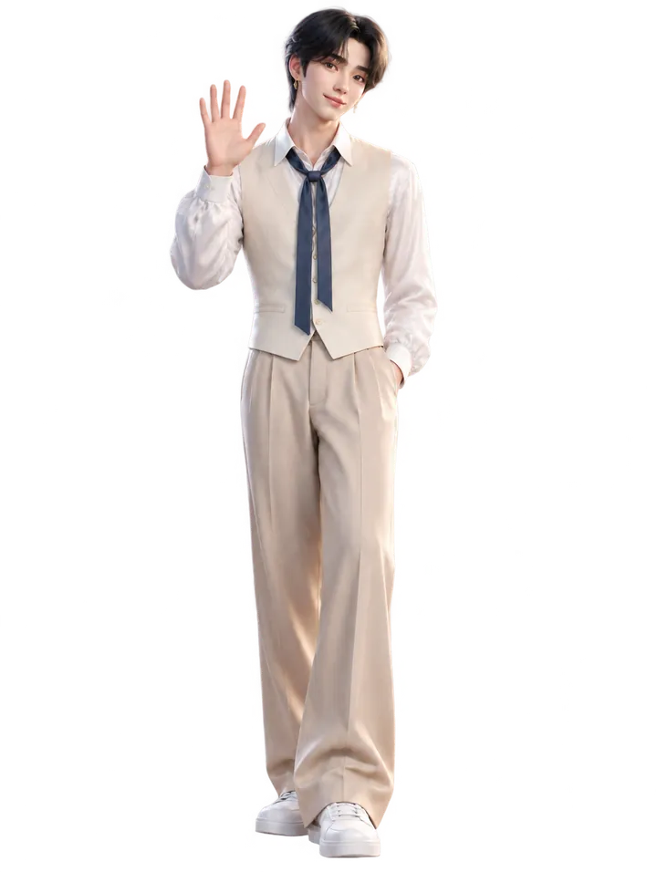 시우 전신 그림